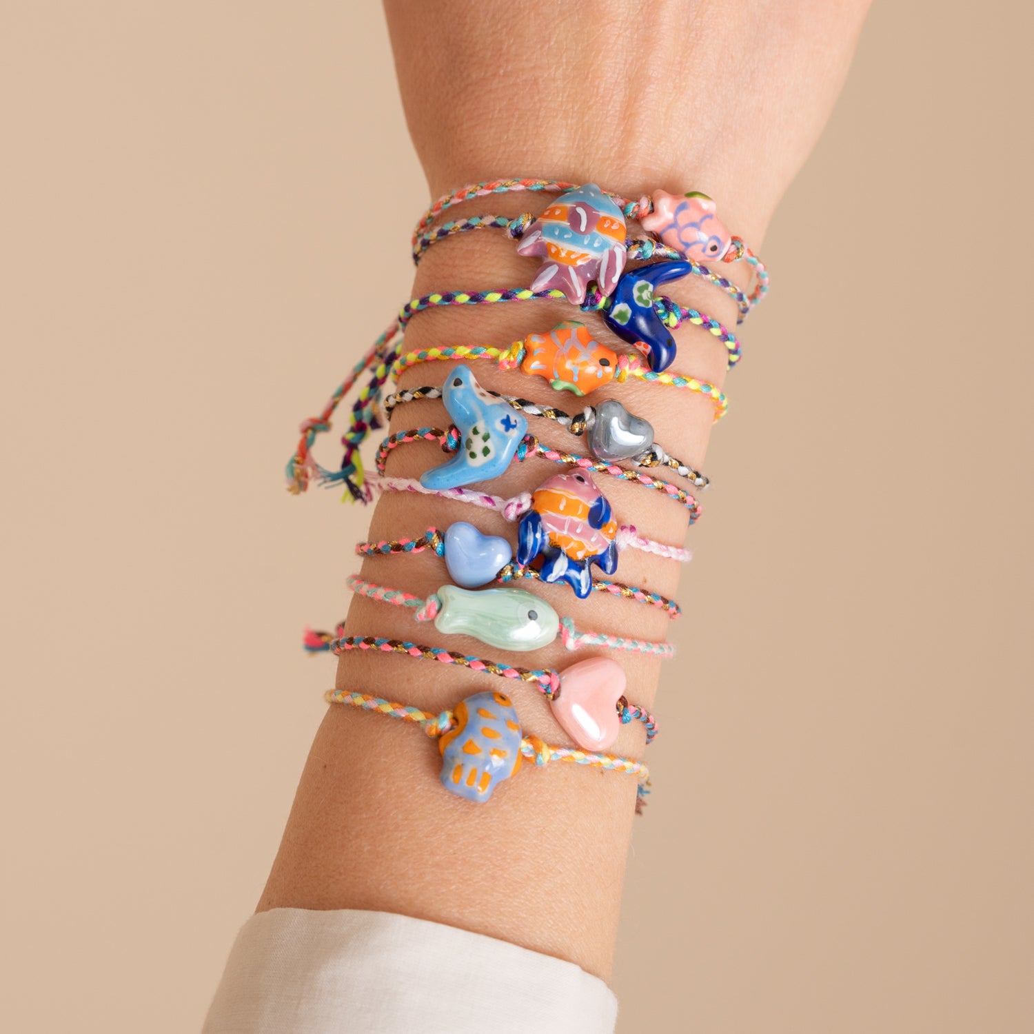Gevlochten Schuifknoop Armband | 64