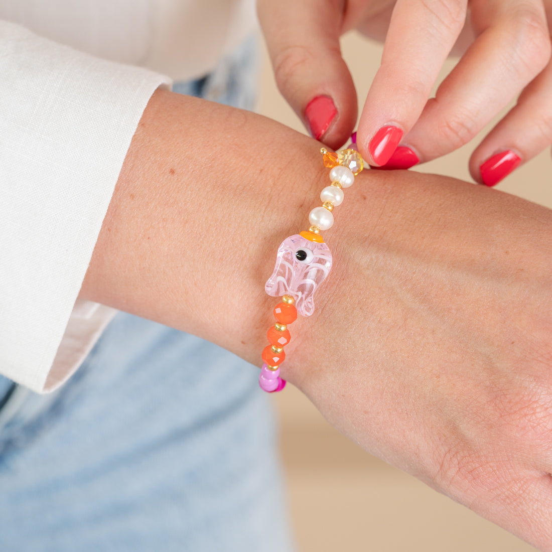 Armband Perlen Naturstein | 03