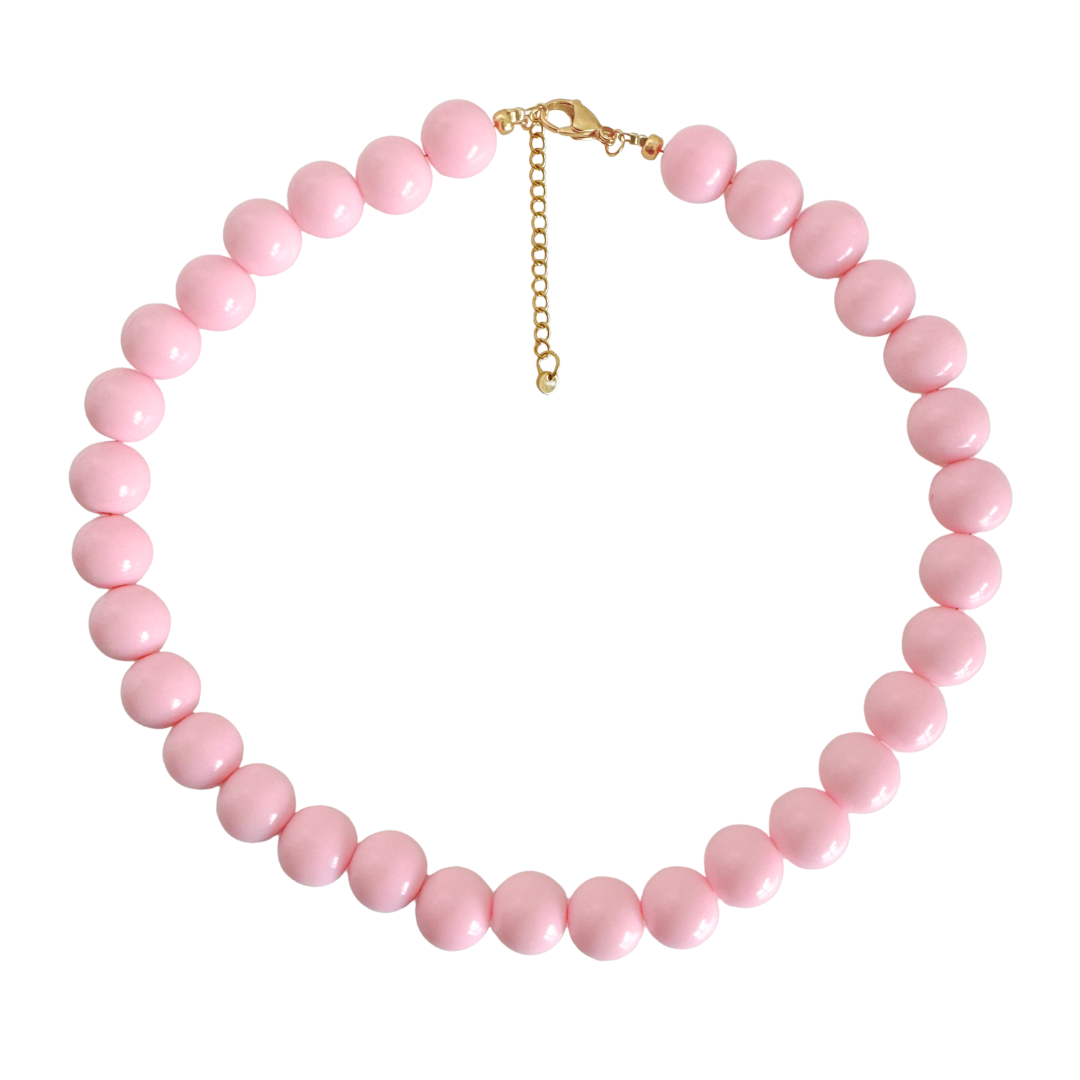 Bold Beads Ketting | Peony - 14 mm