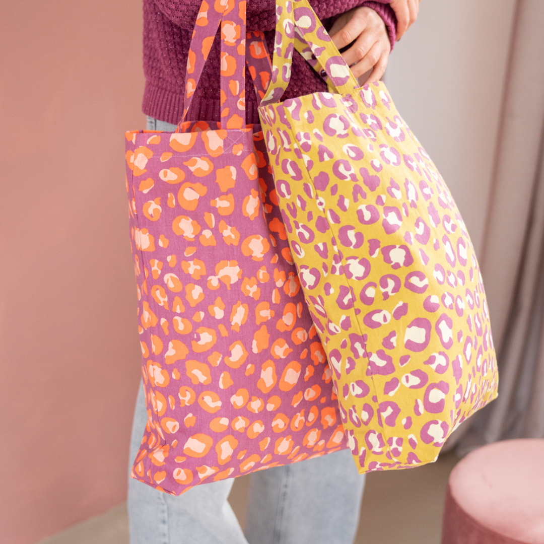 Shopper | Panter Purple - Seaweed