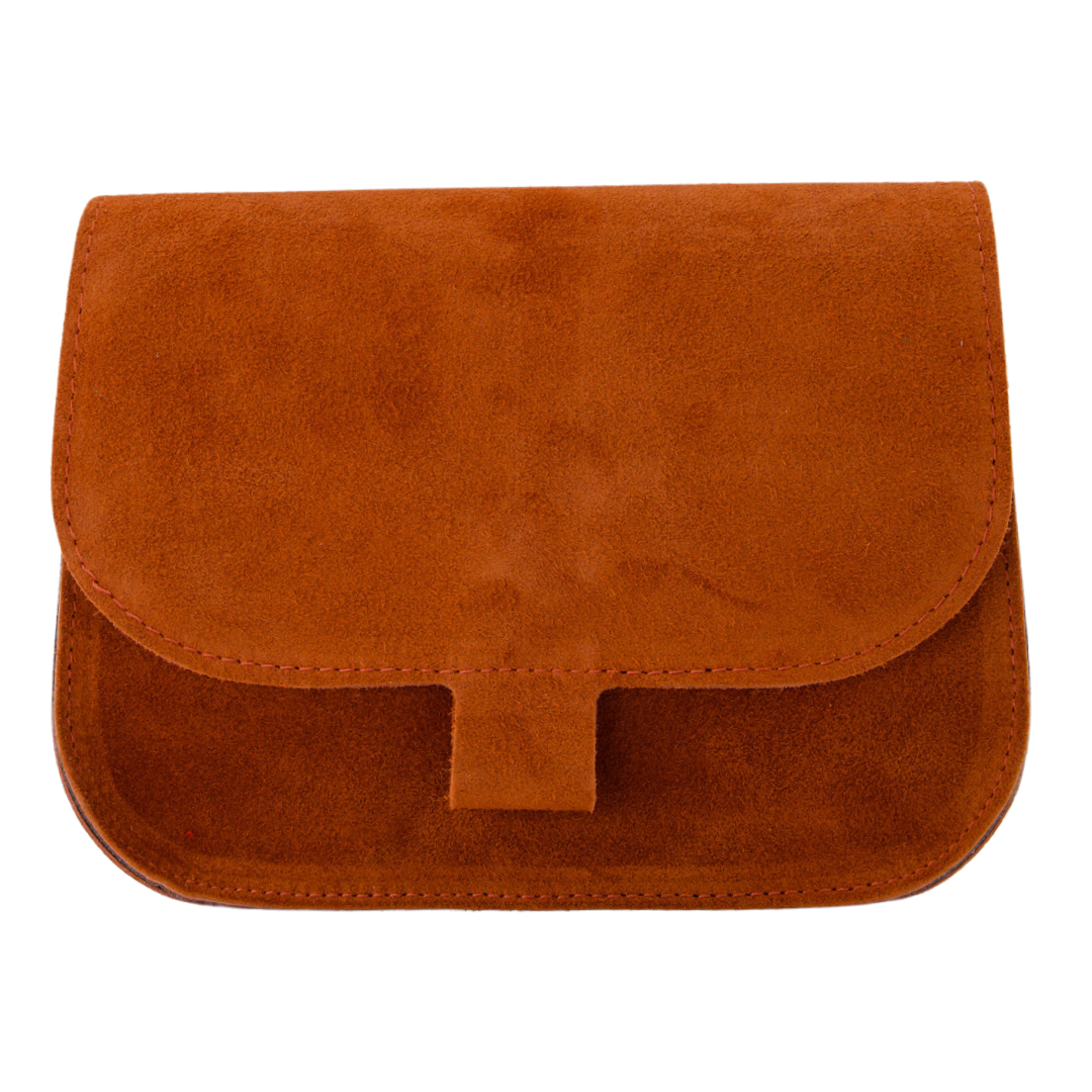 Shoulder bag Rimke Suede | Ecru