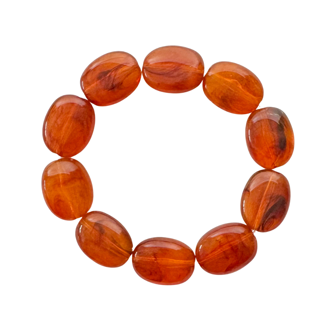 Bold Chunks Armband | Cayenne