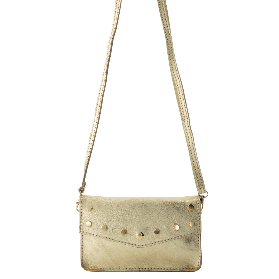 Umhängetasche Lyfke | Metallic Gold