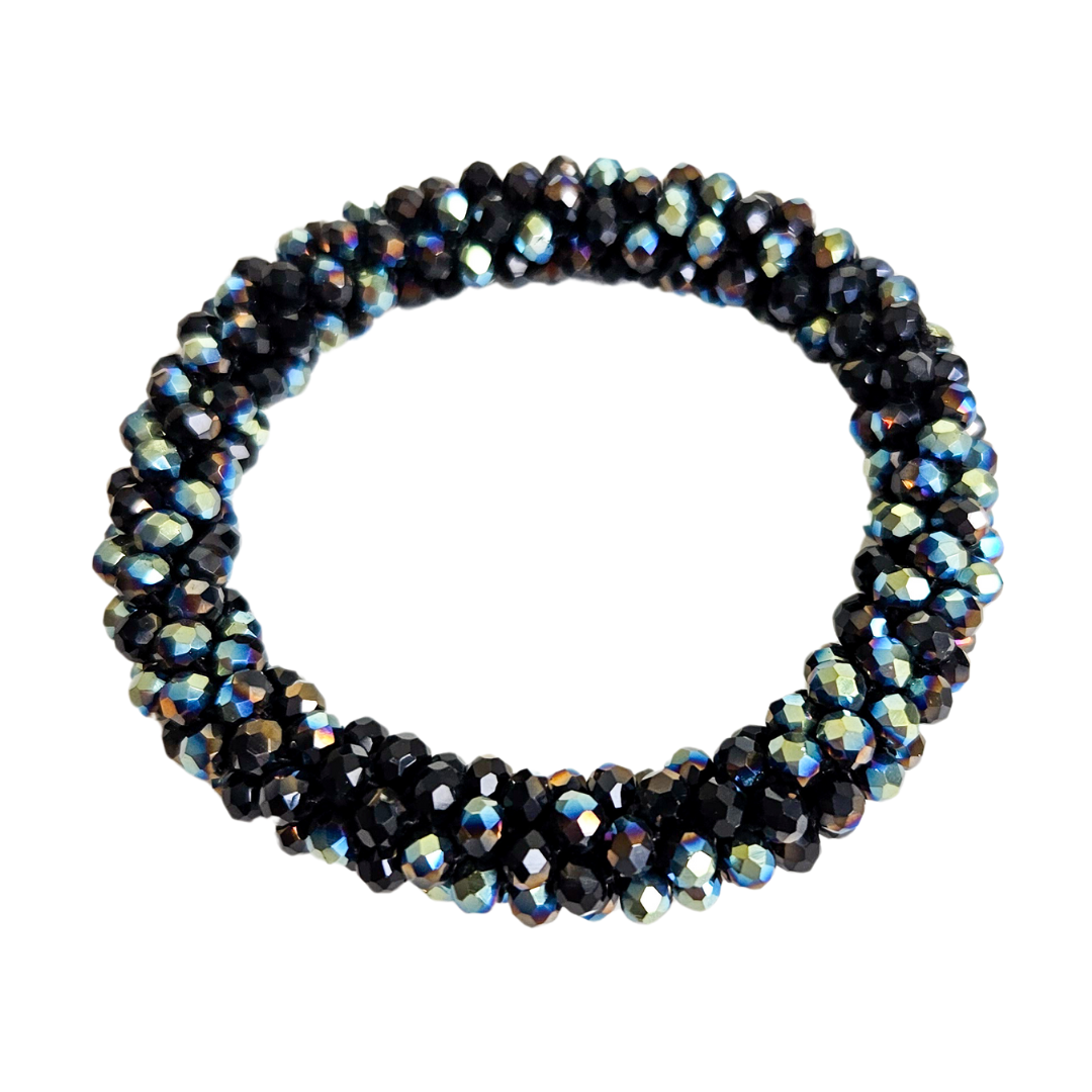 Facet Rol Armband | Black Diamond