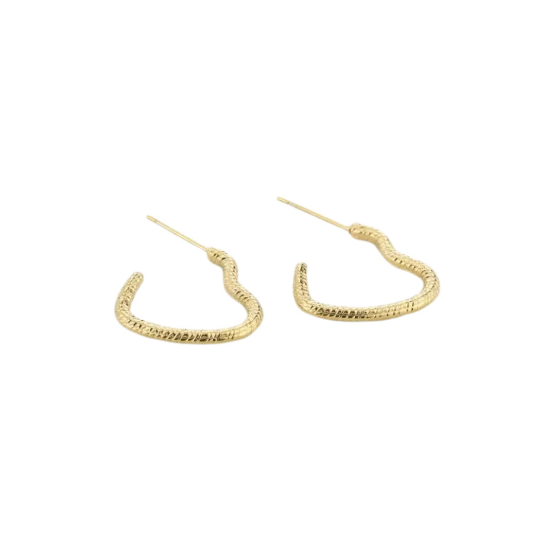 Oorbellen Harten | Goud
