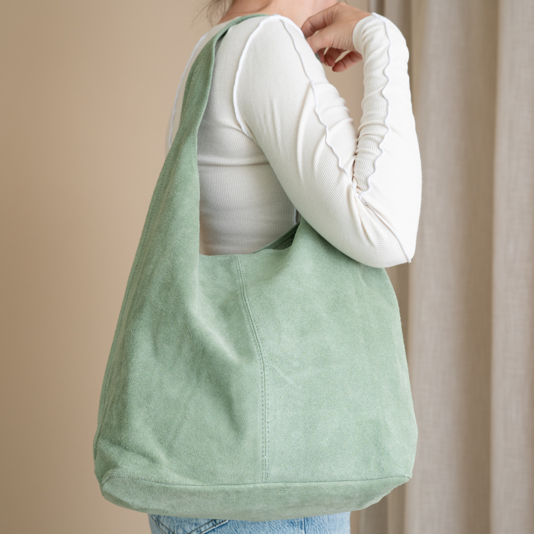 Bag Suede Juliëtte | Sea green