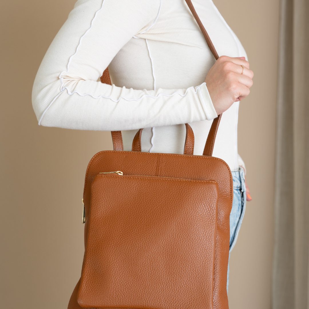 Backpack / Shoulder bag Anne | Camel