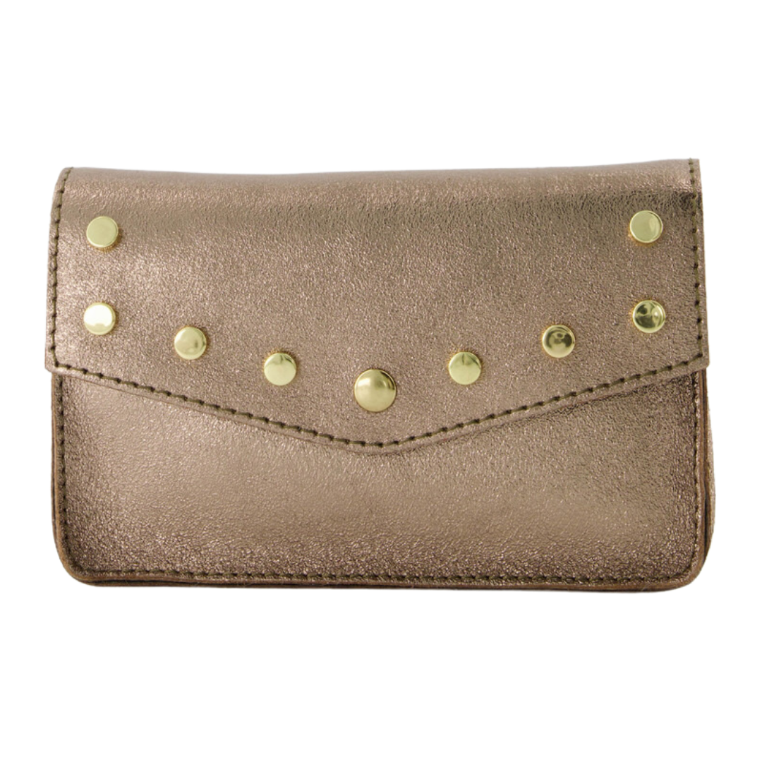 Umhängetasche Lyfke | Metallic Taupe