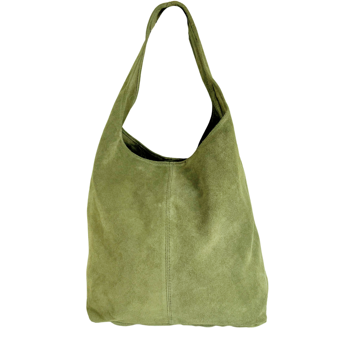 Tas Suede Juliette Groen