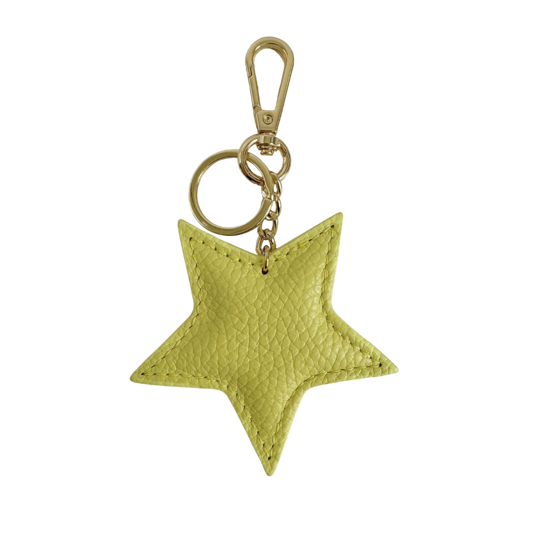 Star Keychain | Lemon Yellow