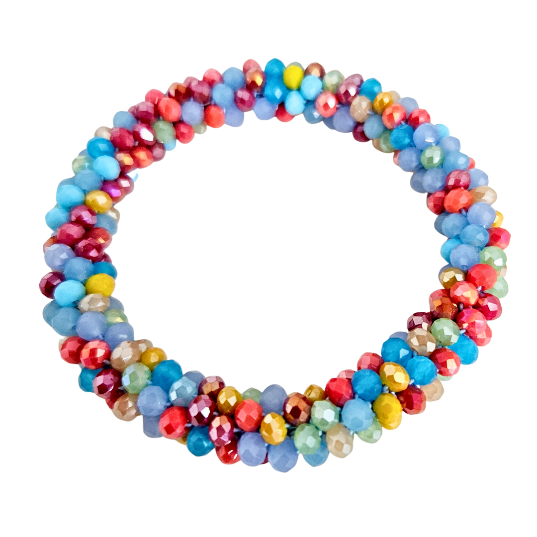 Facet Rol Armband | Jeans Mix