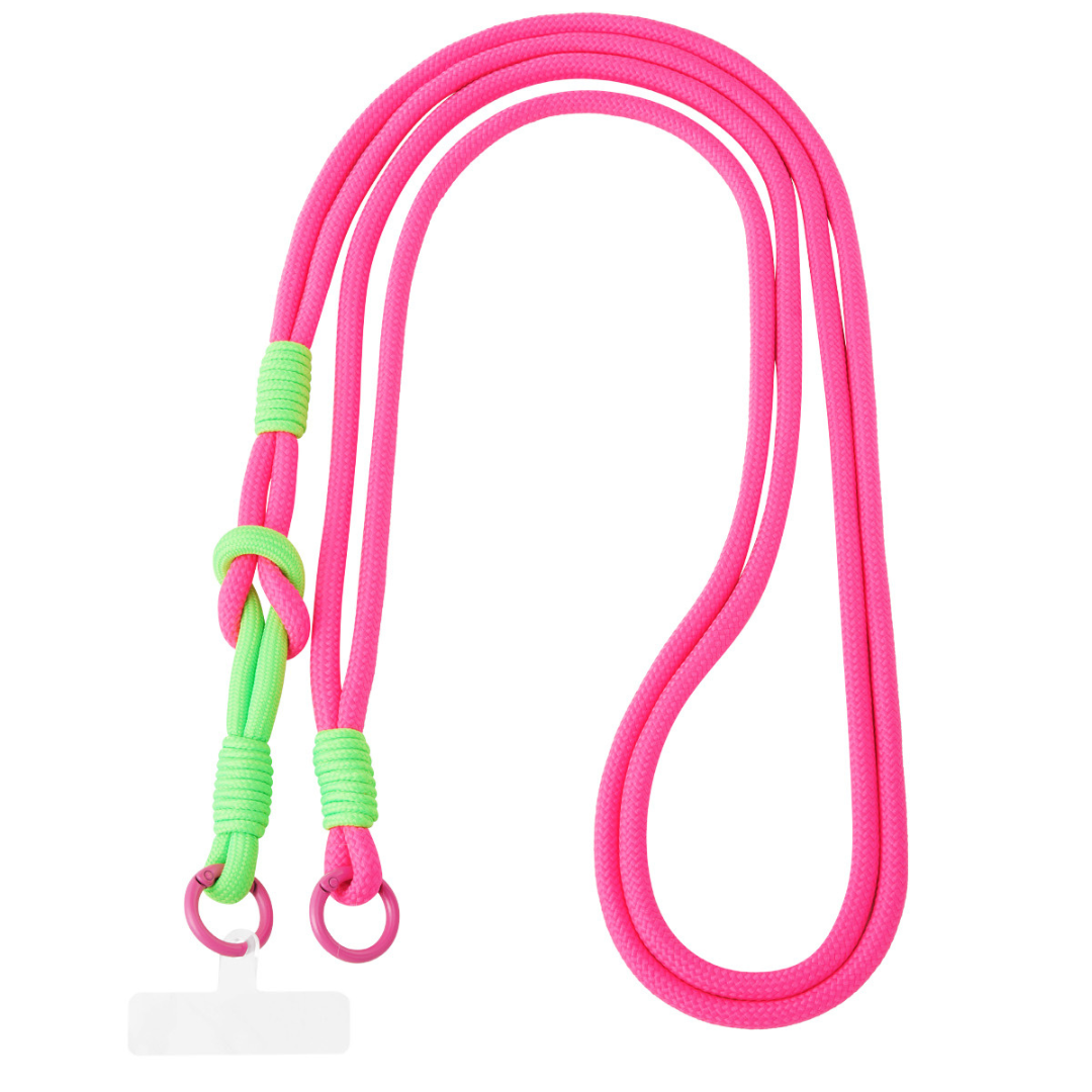 Phone Cord Long | Neon Pink