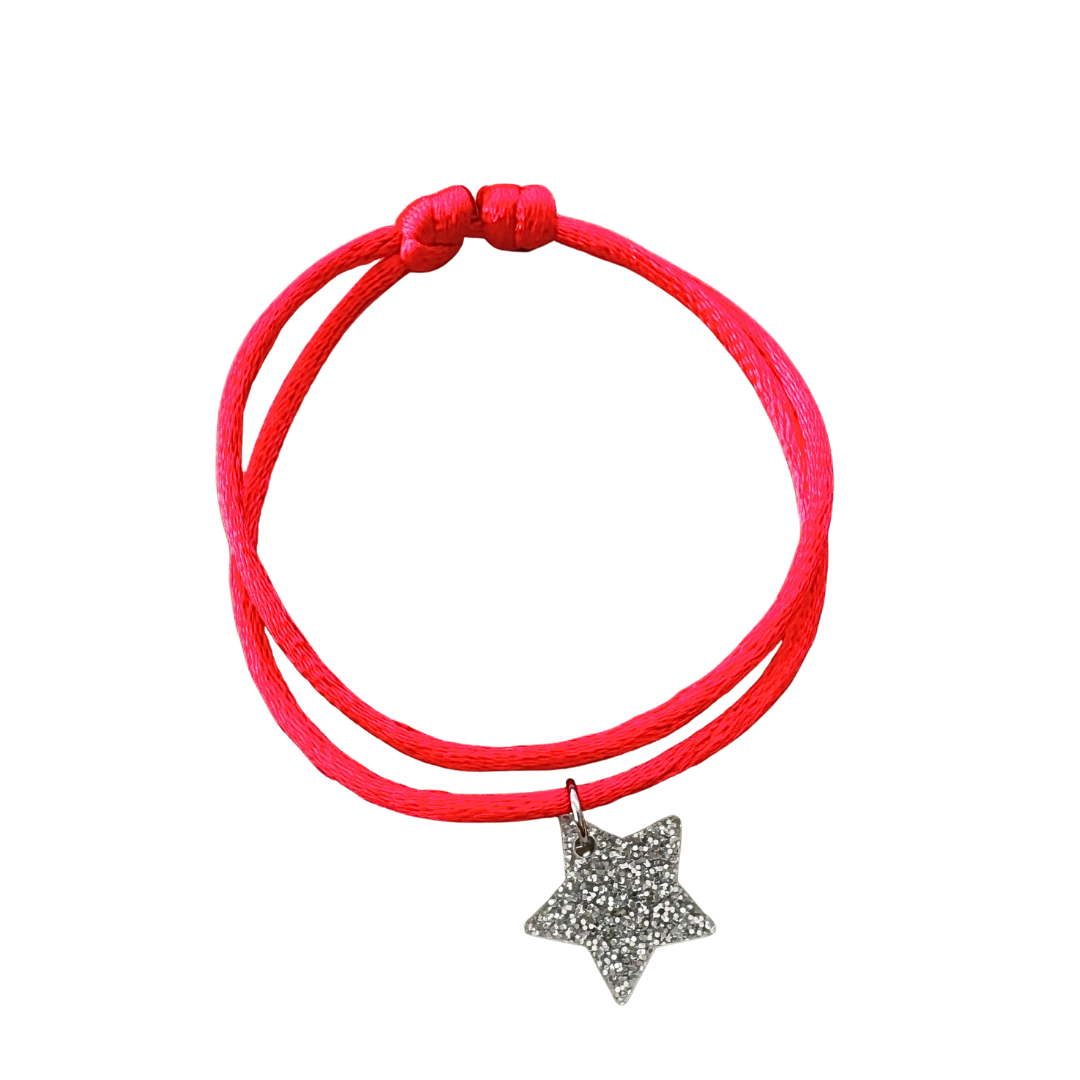Armband Lume Charms Festive| Star - Silver