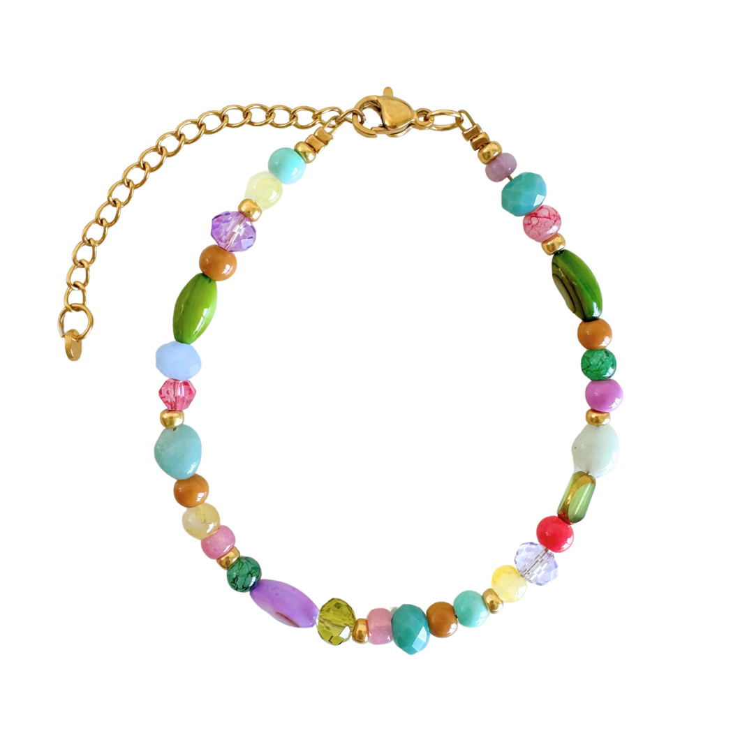 Armband Perlen Naturstein | 03