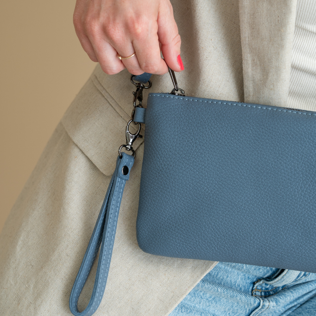 Umhängetasche Lyfke | Metallic-Pink