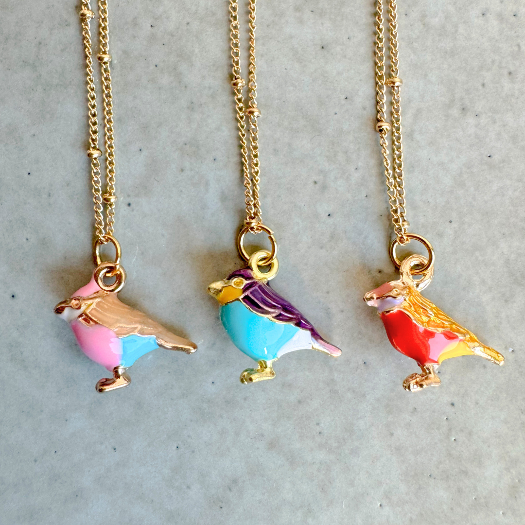 Ketting Bird | Red