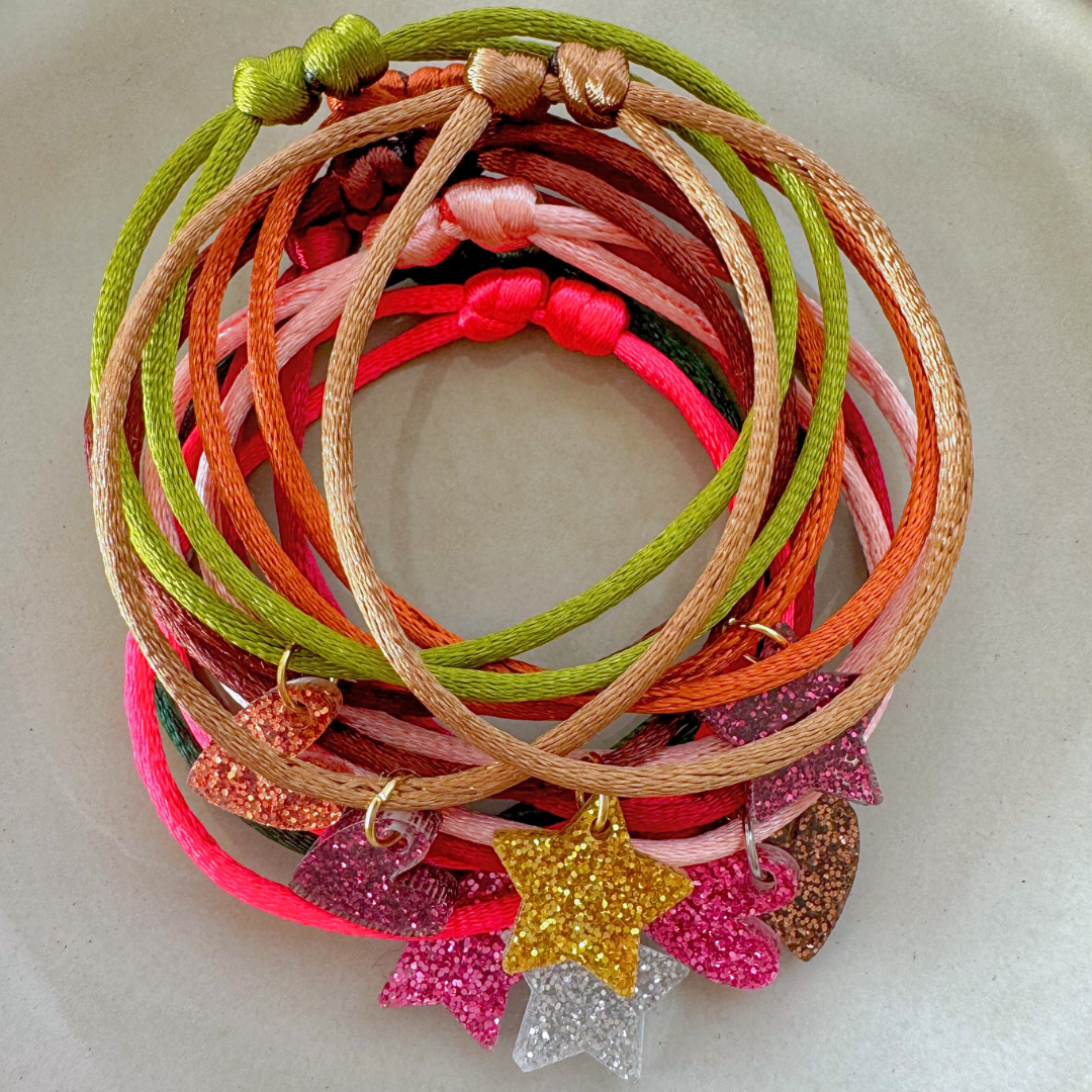 Armband Lume Charms Festive| Star - Silver