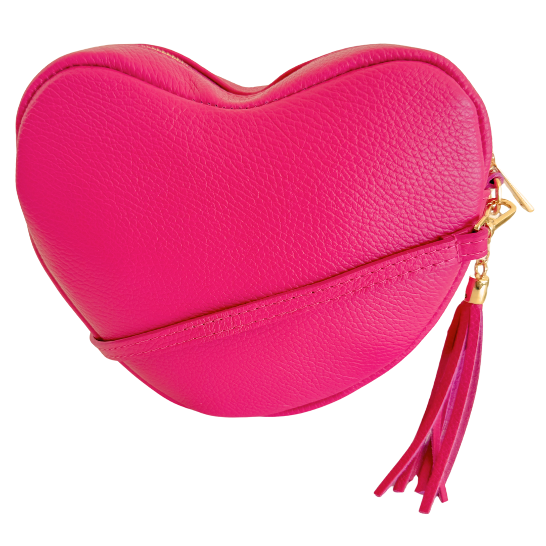 Heart Bag Maite | Fuchsia