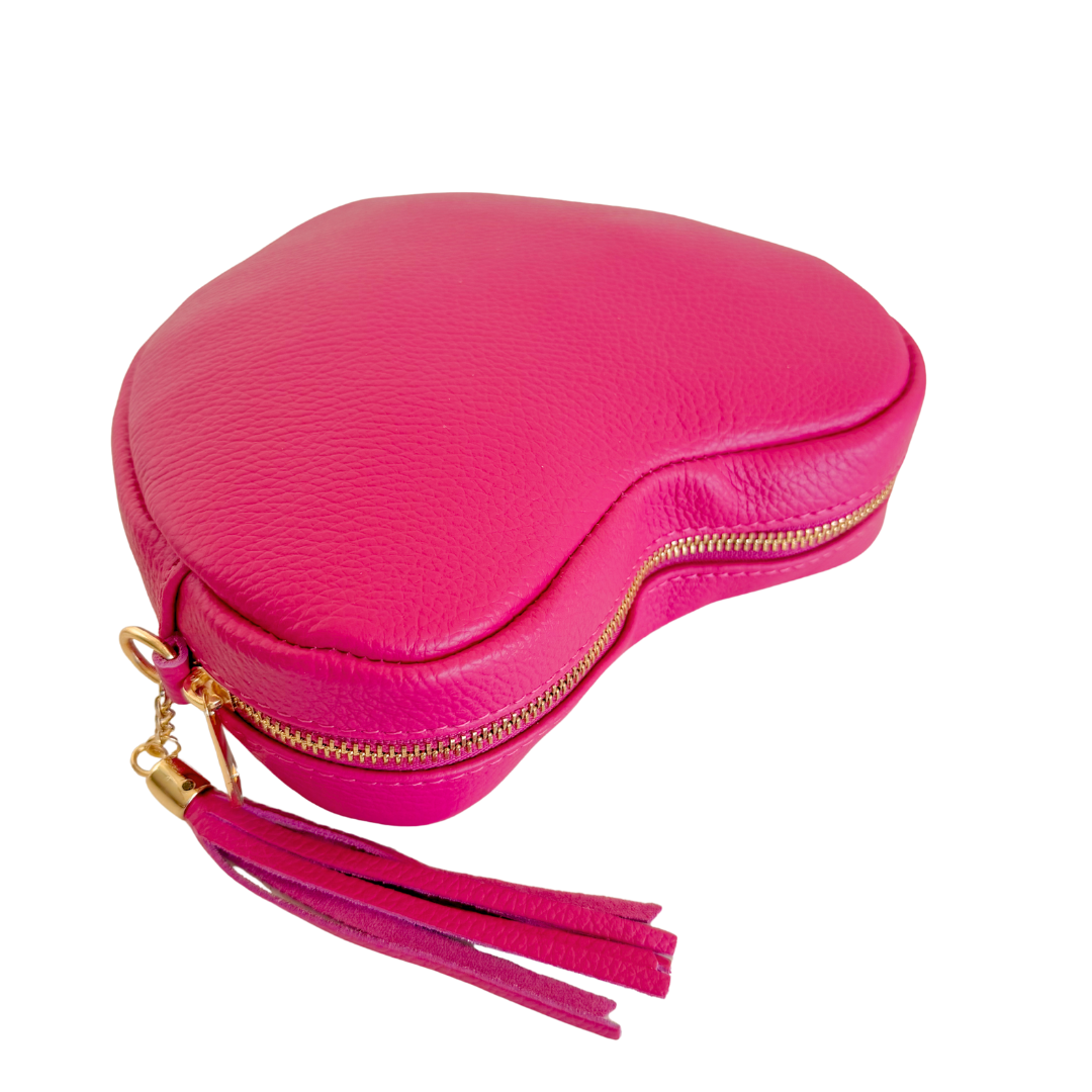 Heart Bag Maite | Fuchsia