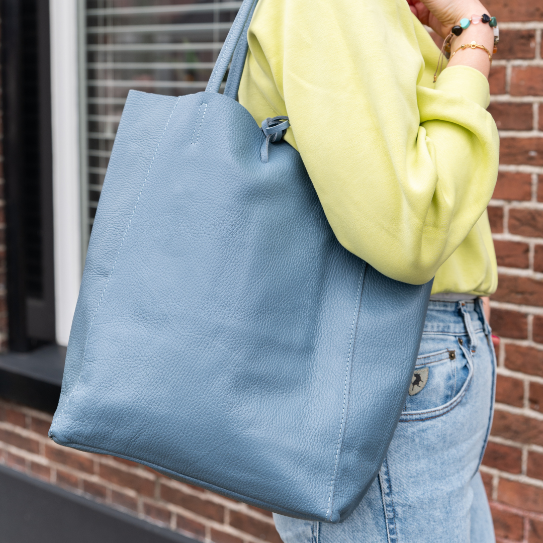 Shopper (leer) Liene | Jeans