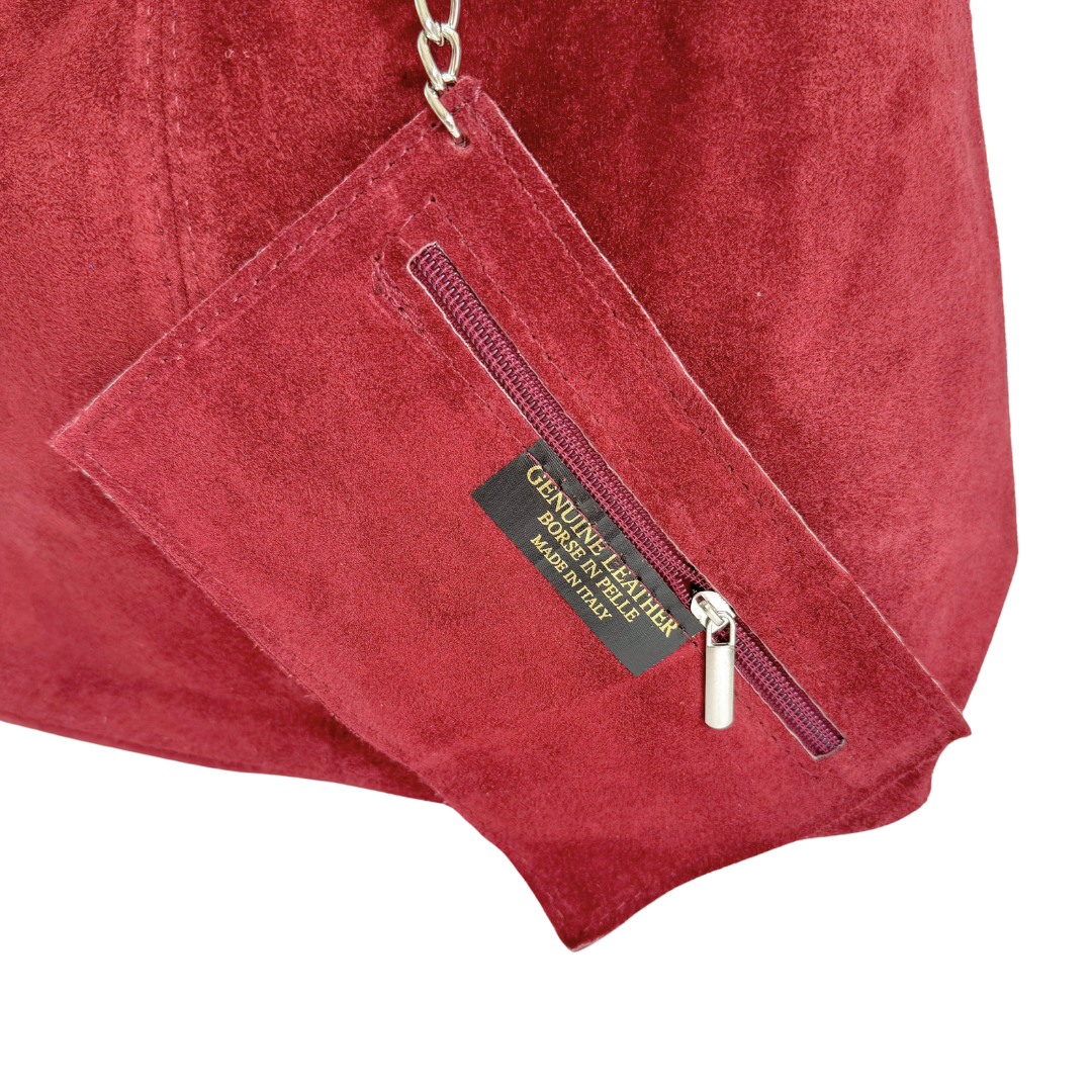 Bag Suede Juliëtte | Burgundy
