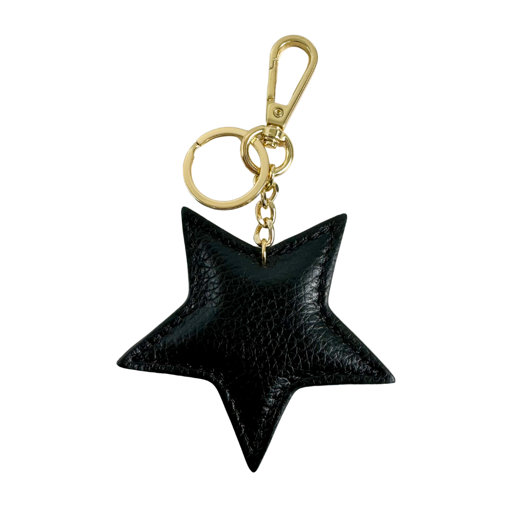 Ster Sleutelhanger | Zwart