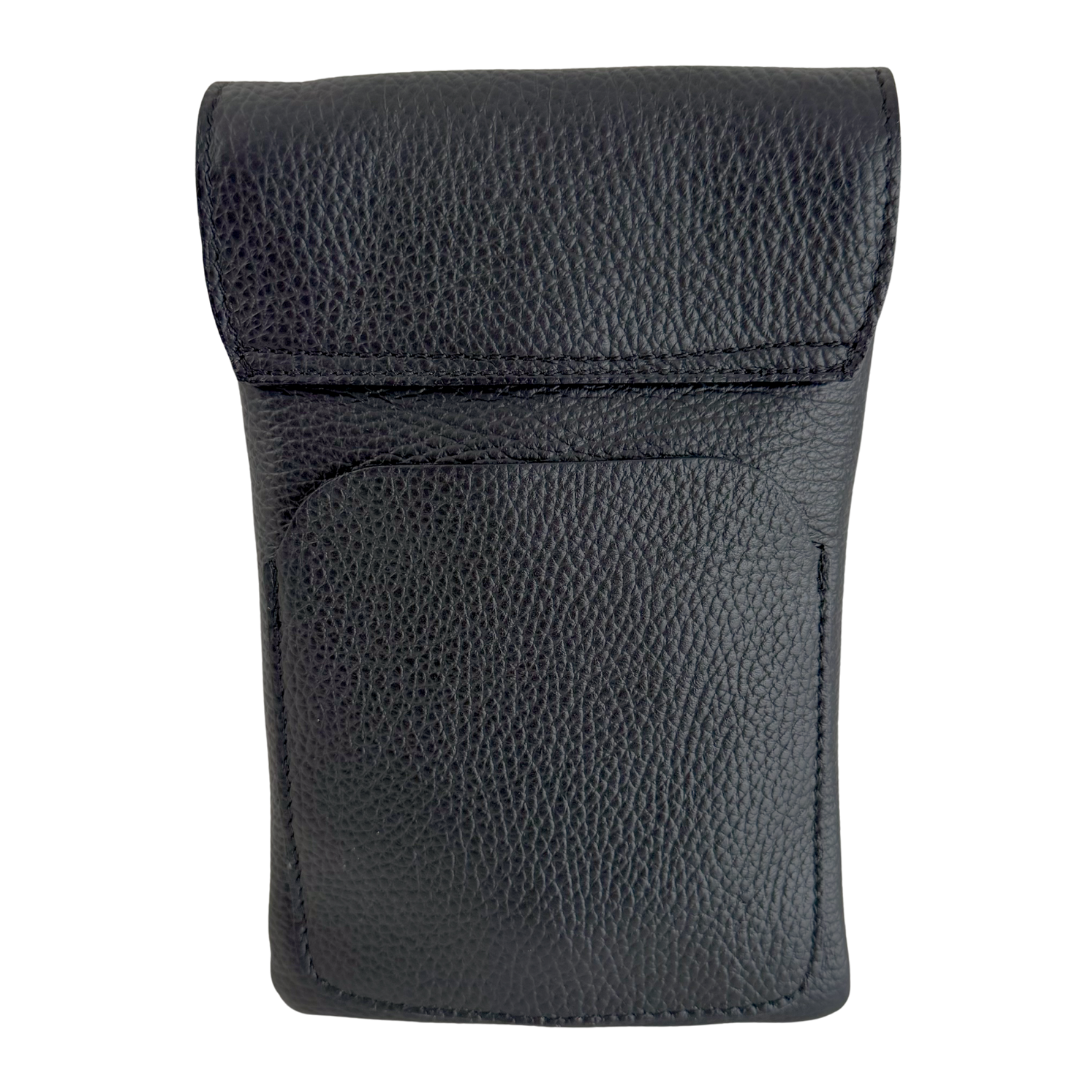 Handytasche Maike (Leder) 2 Fächer | Grasgrün