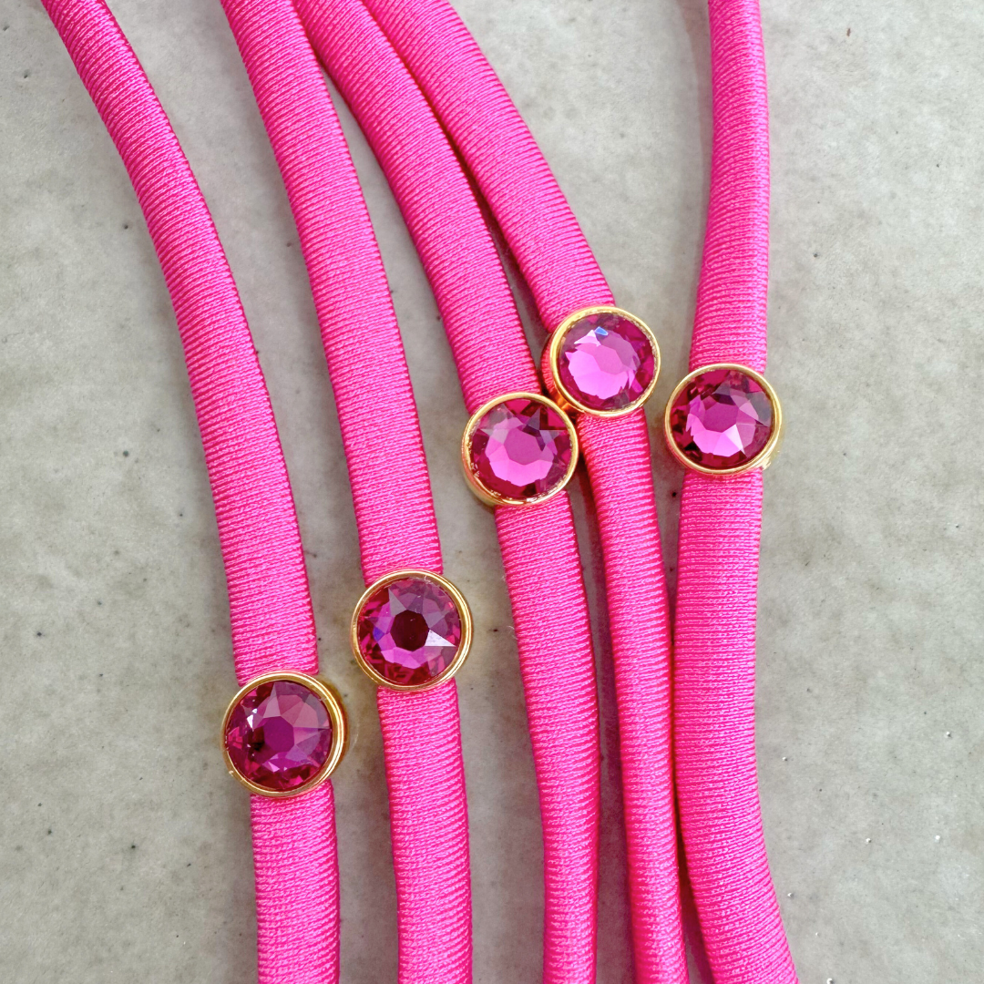 Stretch Lycra Bracelet | Magenta