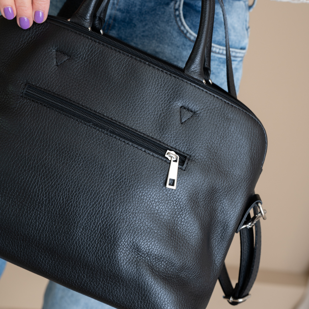 Hand- / Schoudertas Dione | Zwart