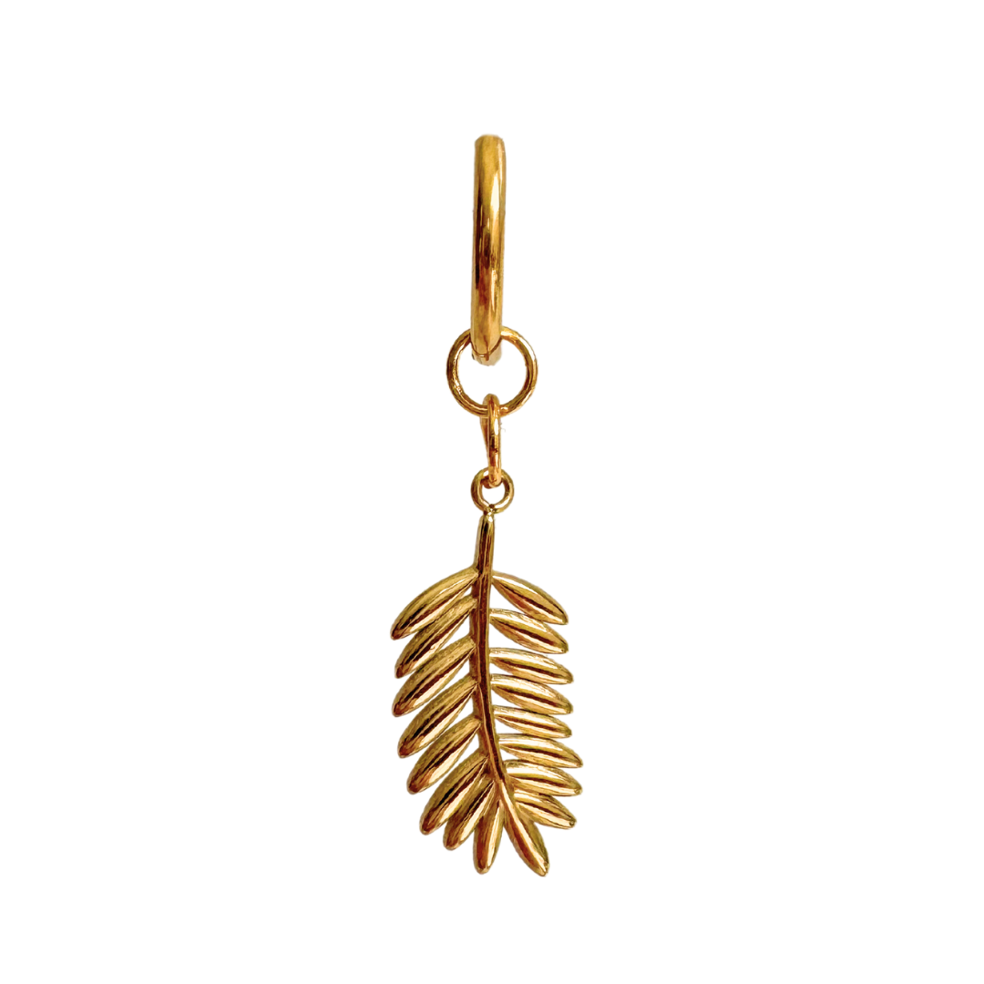 Single Earring Leaf