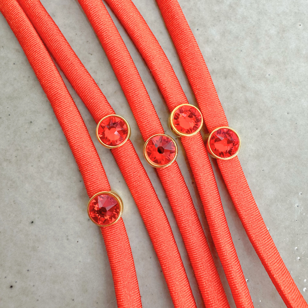 Stretch Lycra Bracelet | Papaya