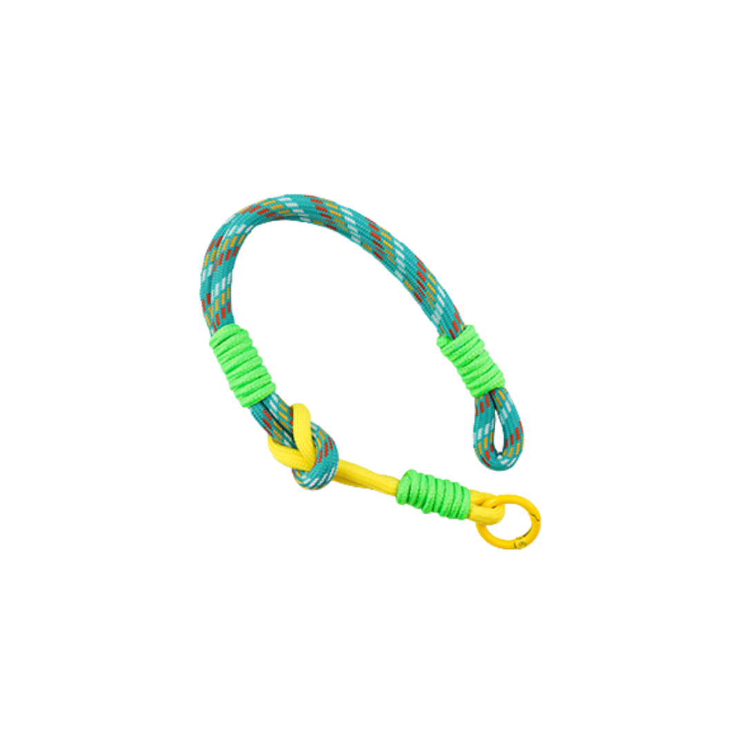 Telefonkabel kurz | Fuchsia-Türkis