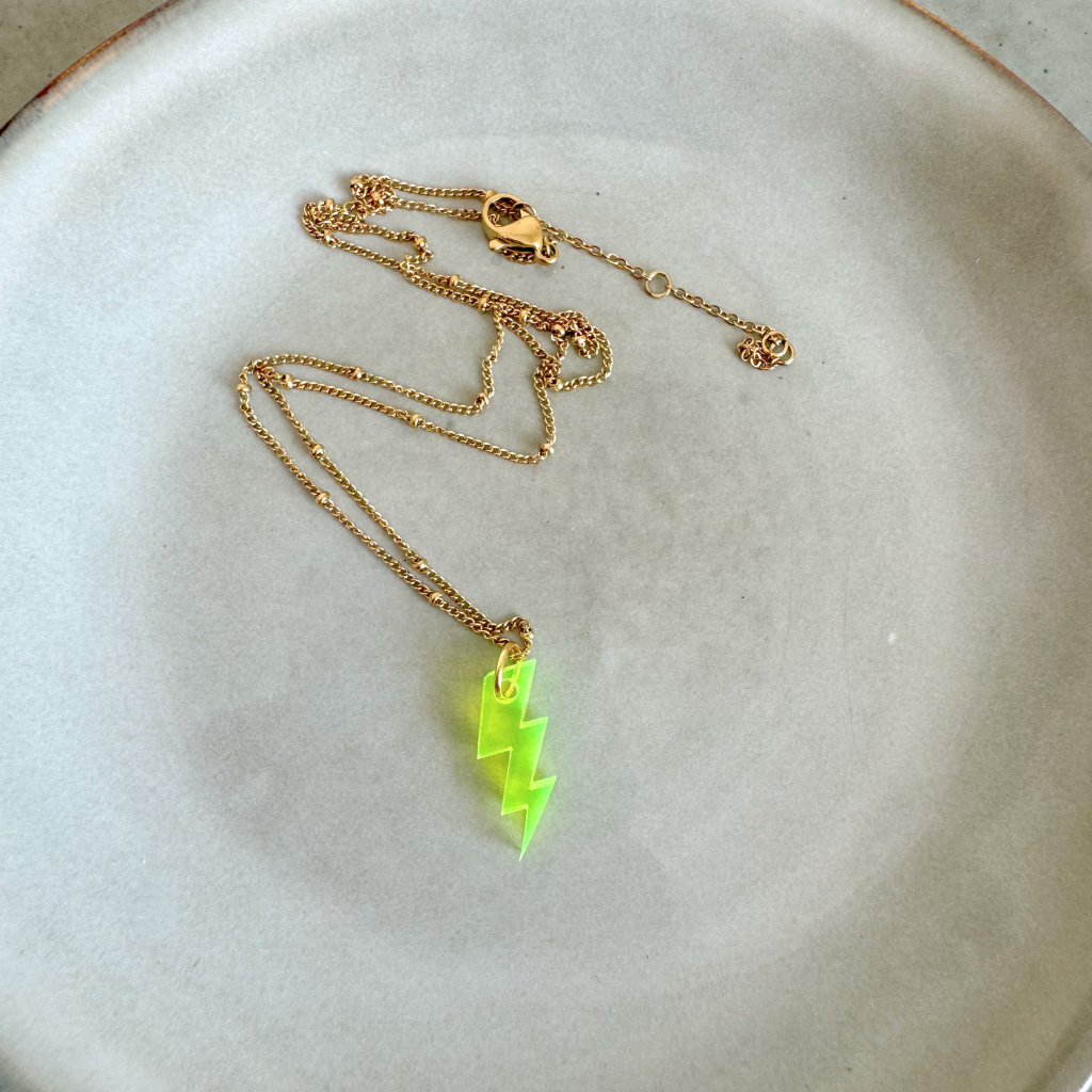 Ketting Lume Charms | Lightning Gold