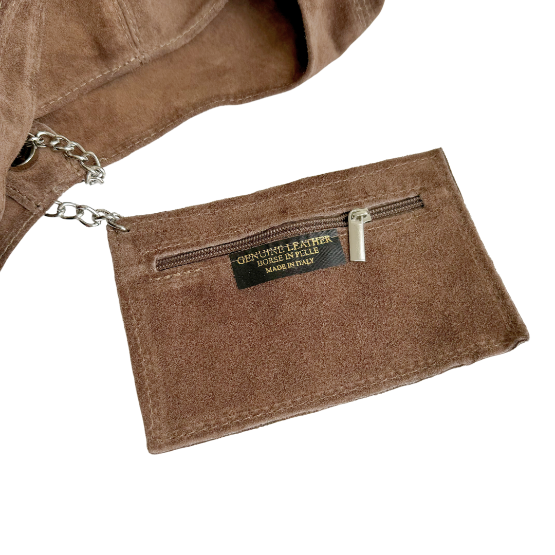 Bag Suede Juliette | Taupe