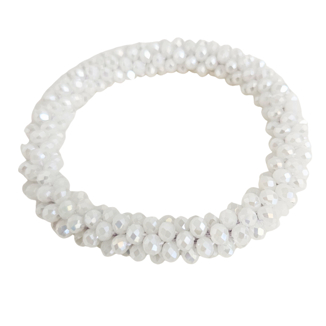 Facet Rol Armband | White