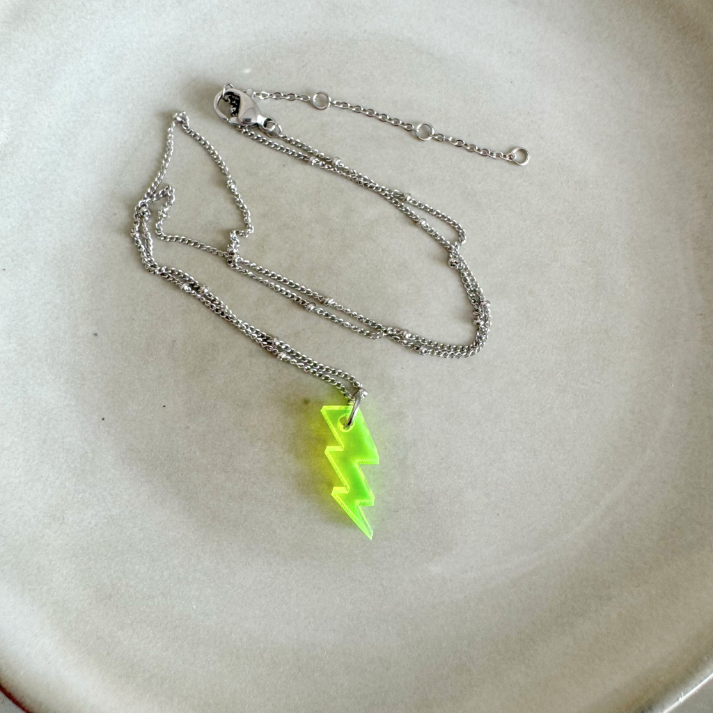 Ketting Lume Charms | Lightning Silver