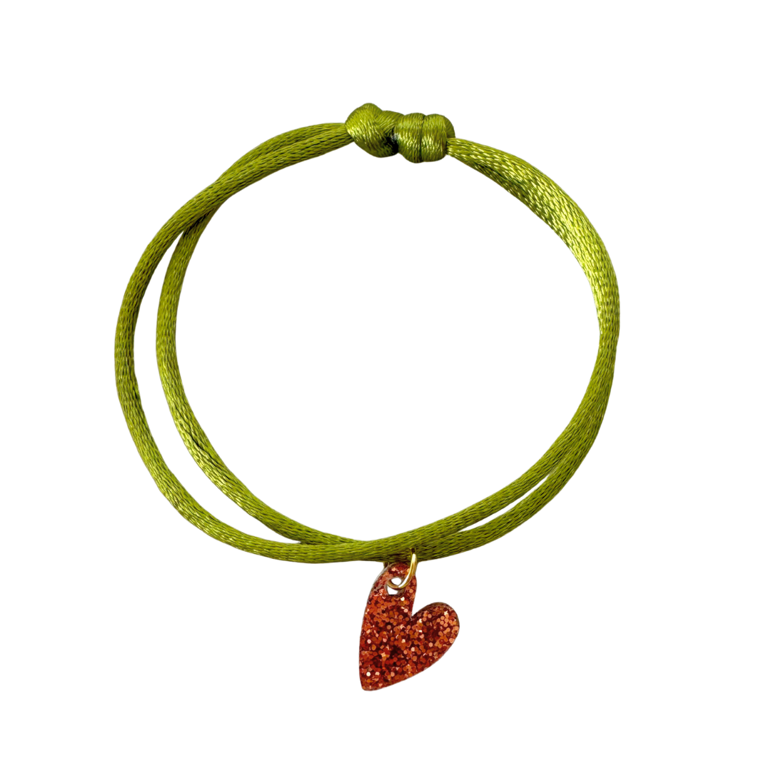 Armband Lume Charms Festive| Heart - Copper