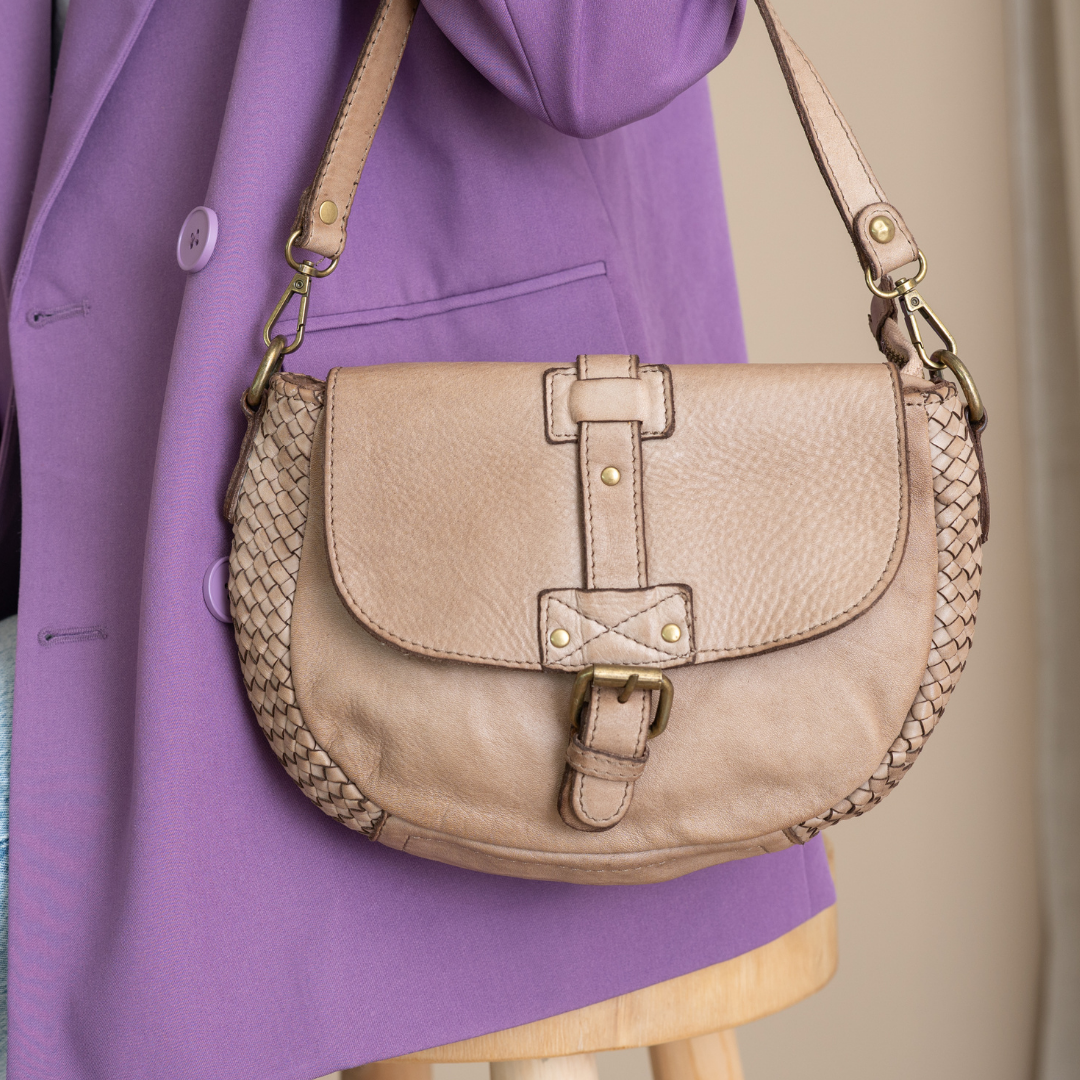 Umhängetasche Minke | Taupe