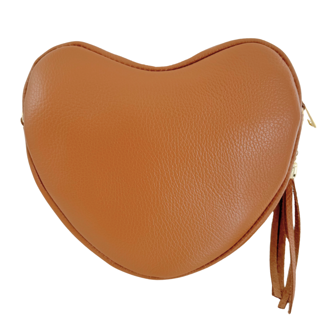 Heart Bag Maite | Camel