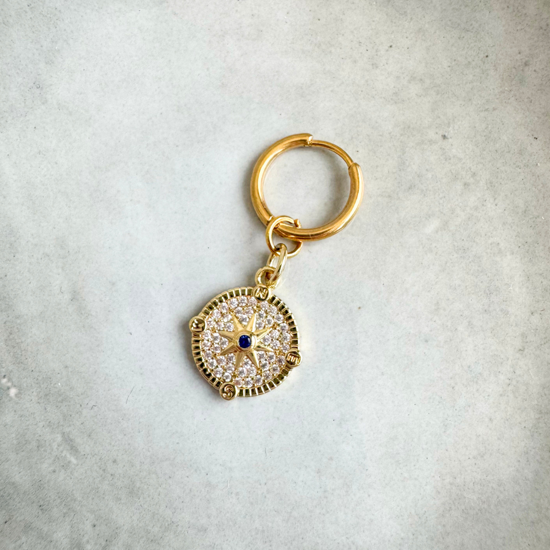 Single Earring Star Sparkles