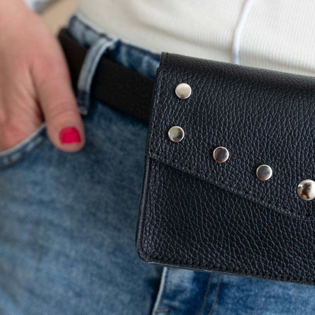 Umhängetasche Lyfke | Schwarz