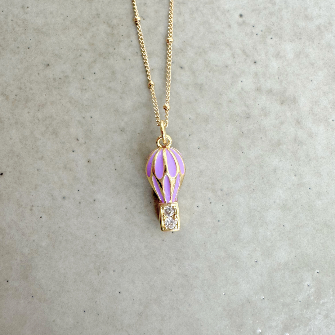 Chain Hot Air Balloon | Purple