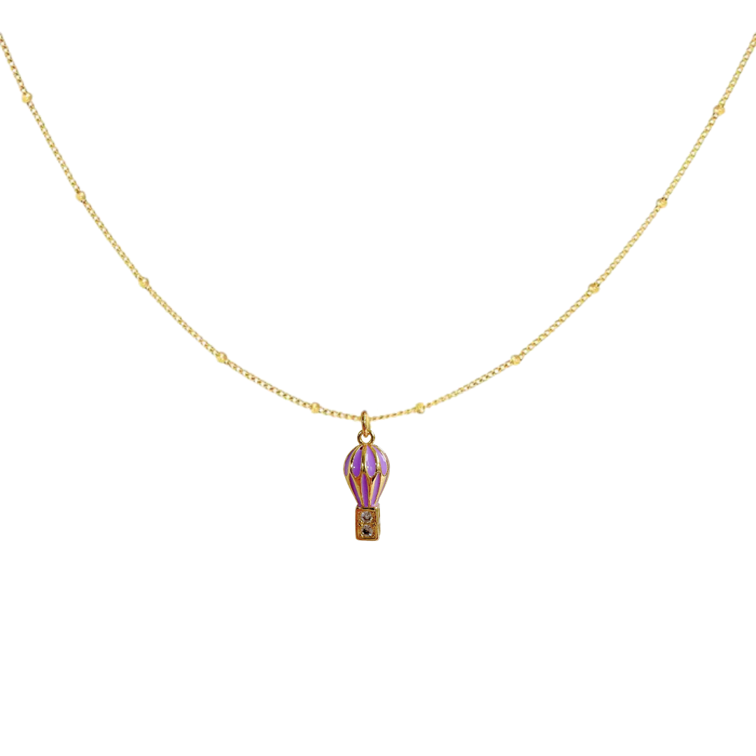 Chain Hot Air Balloon | Purple