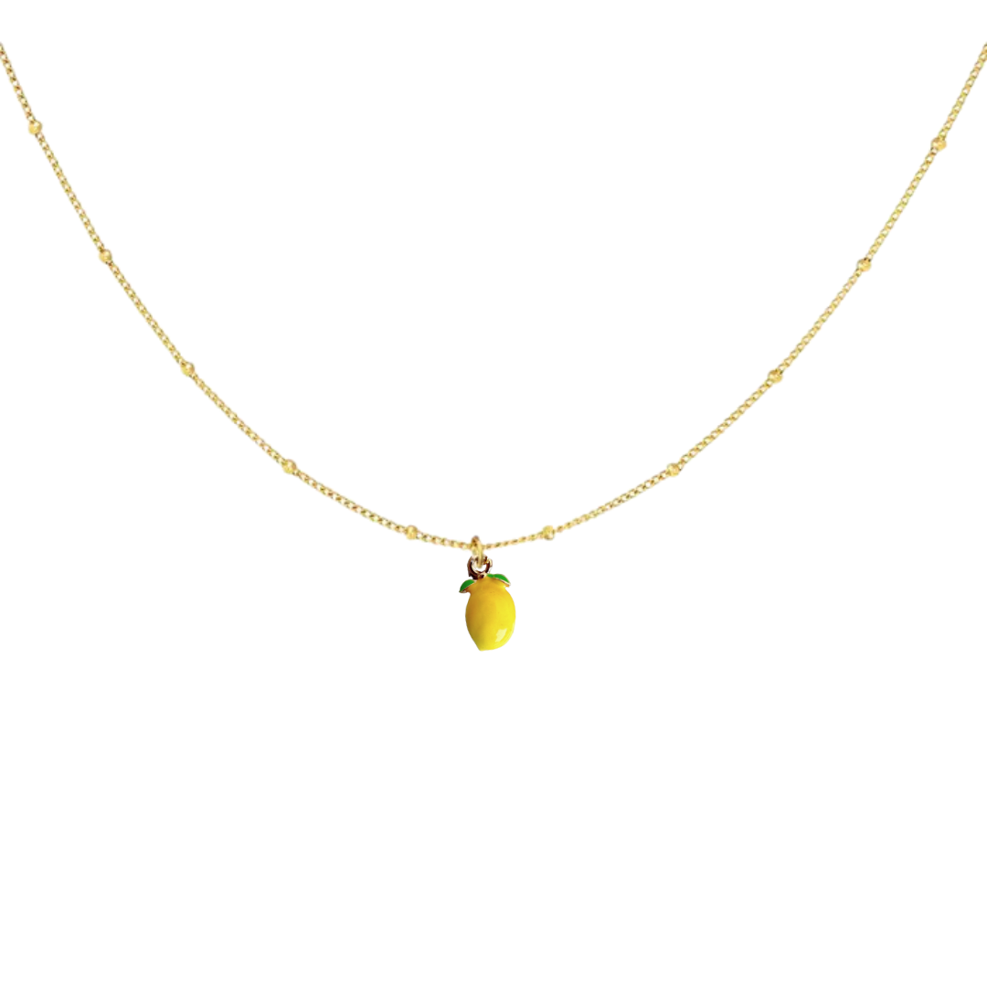 Kette Zitrone | Gold