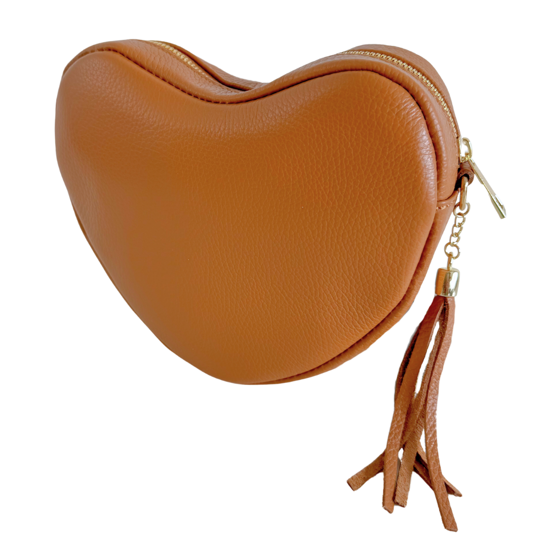 Heart Bag Maite | Camel