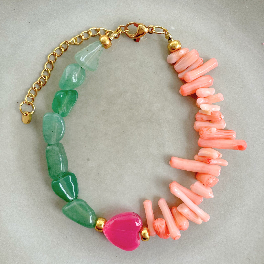 Armbandperlen ‚Blush & Bloom‘ | 02