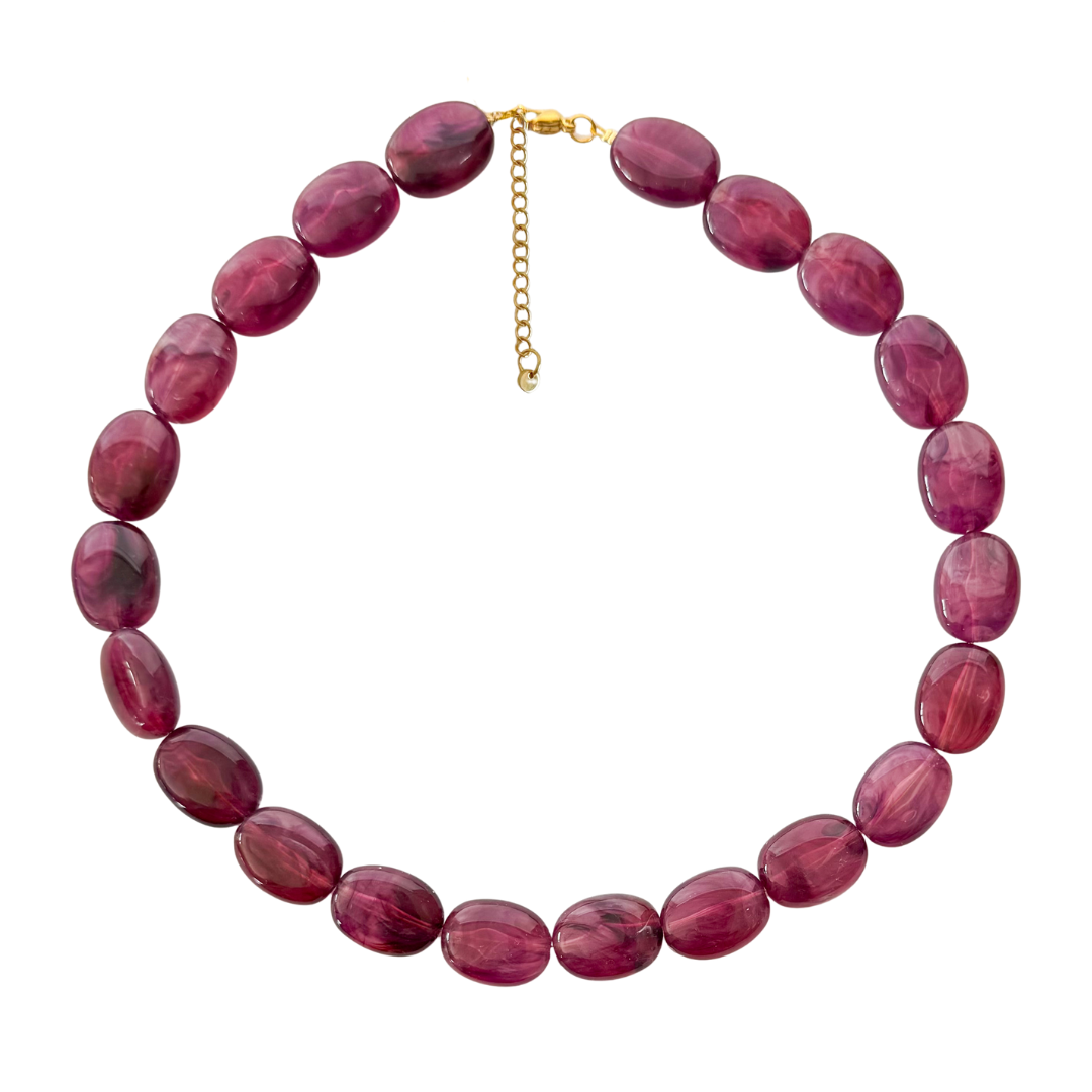 Bold Chunks Ketting | Grape
