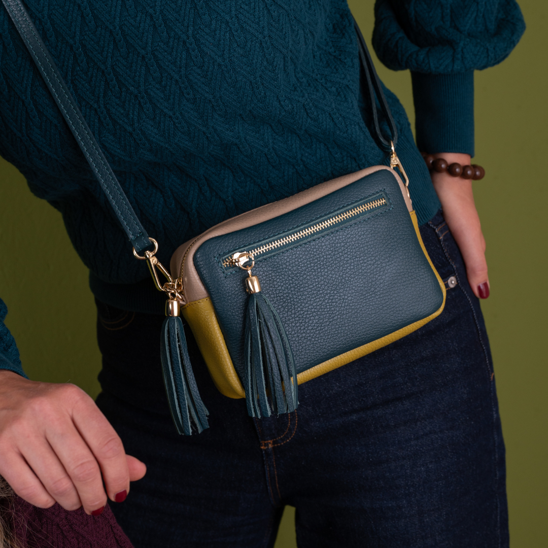 Schoudertas Maure | Petrol