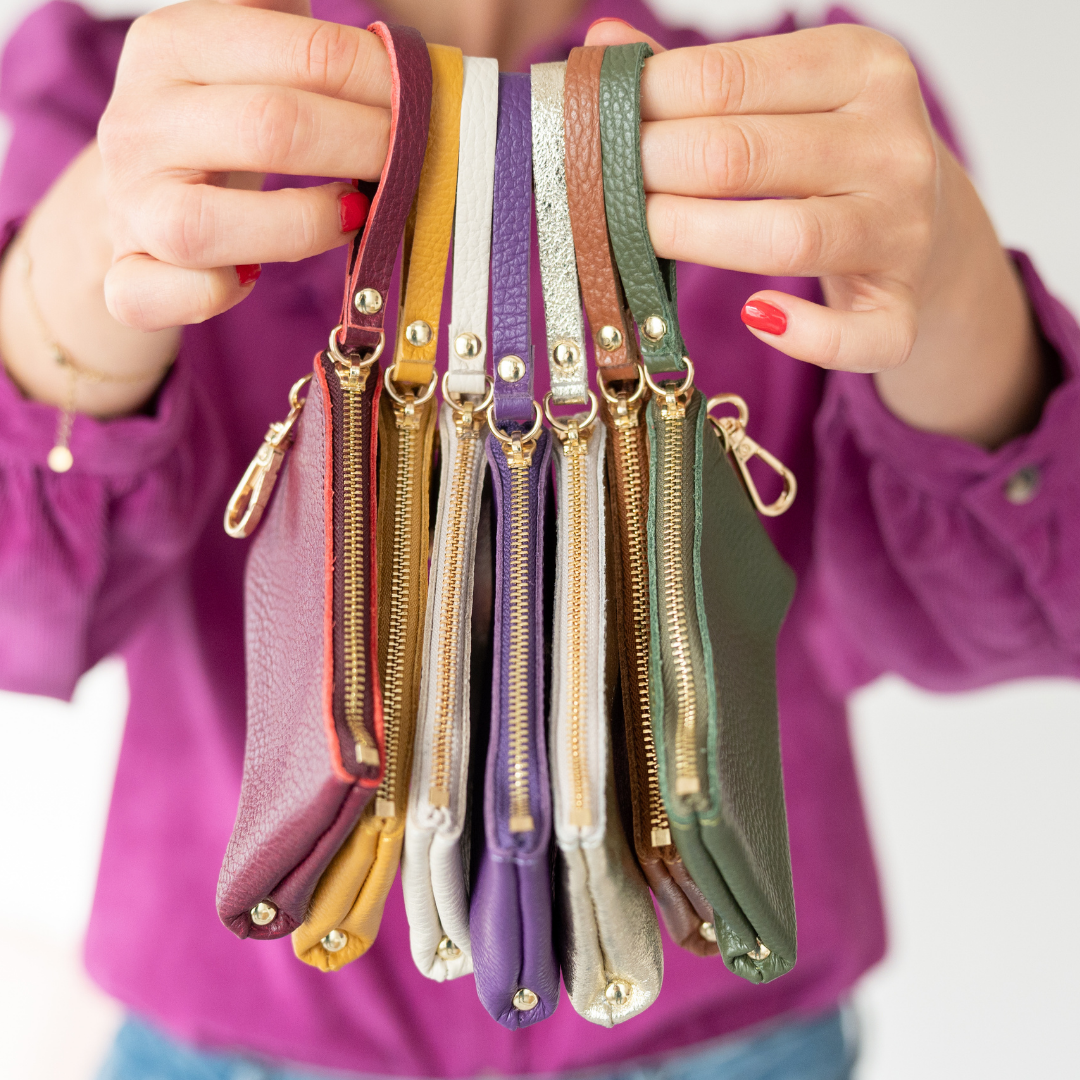 Etui Sleutelhanger Lus | Olijfgroen