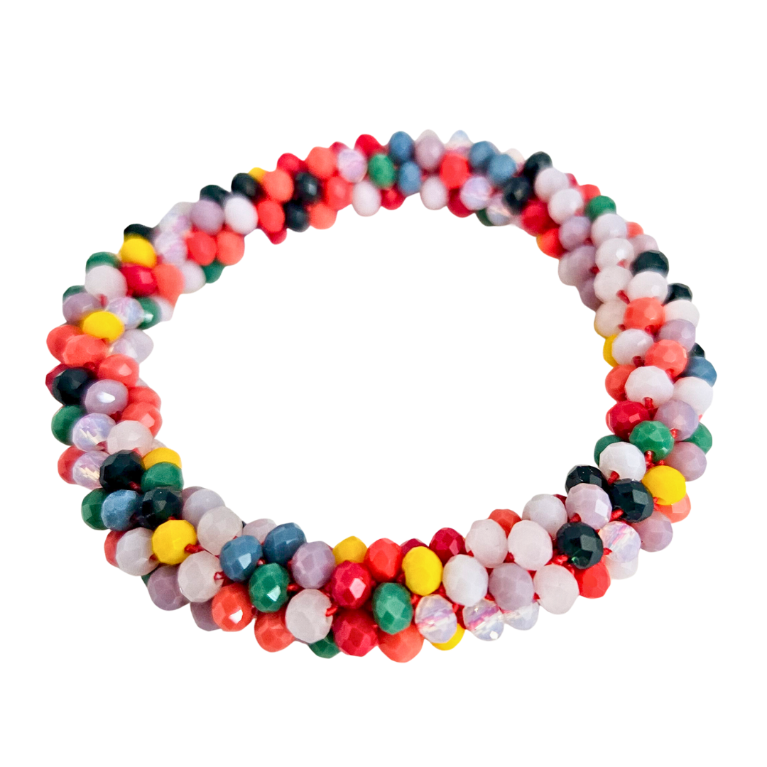 Facet Rol Armband | Color Mix